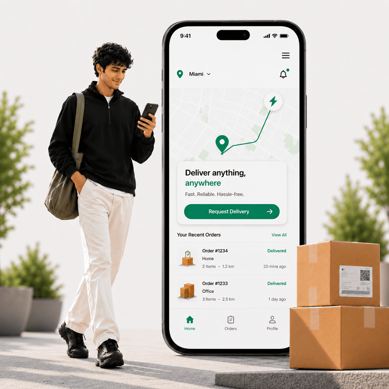 Request Delivery